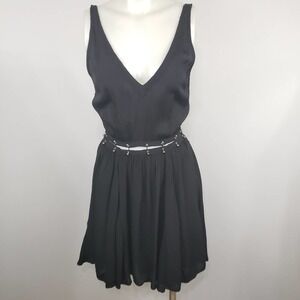 Topshop barbell hardware mini dress size 4